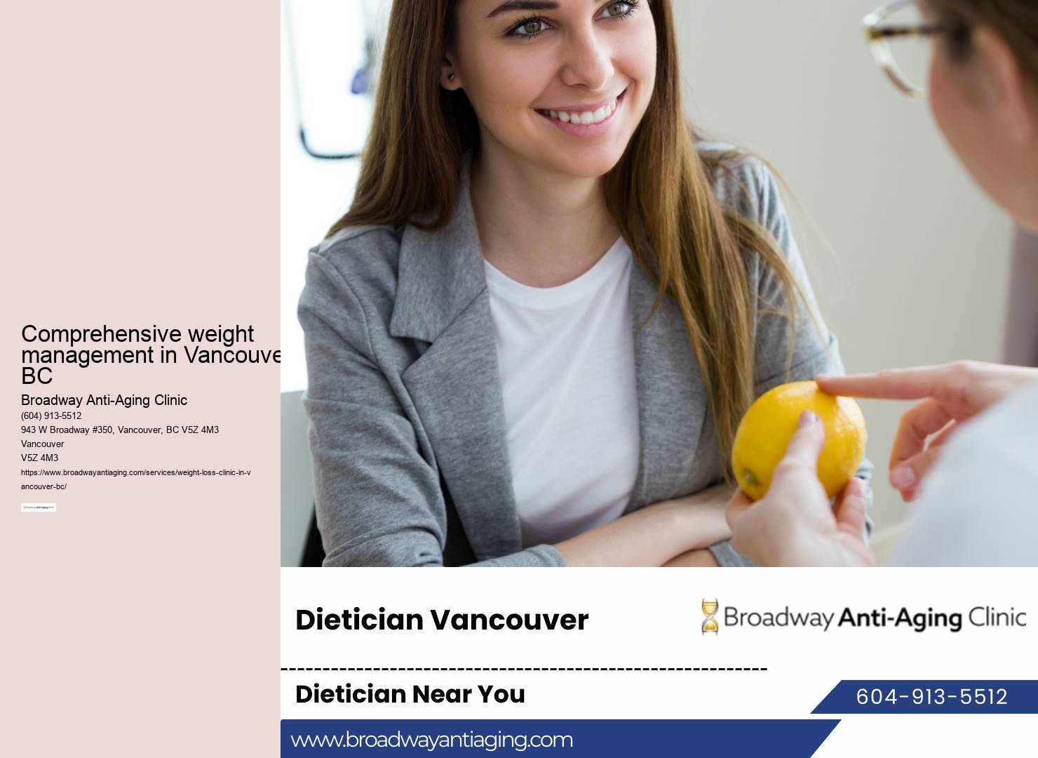 Vancouver BC obesity treatment center