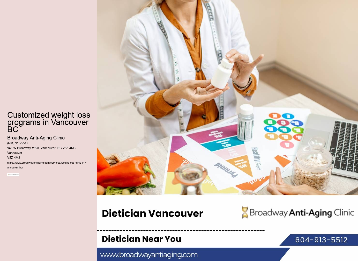Vancouver BC weight loss expert