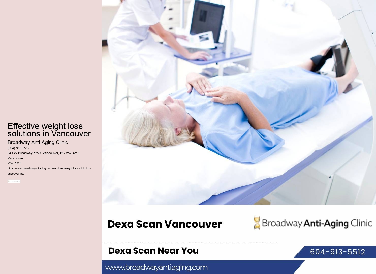 Professional weight management in Vancouver BC