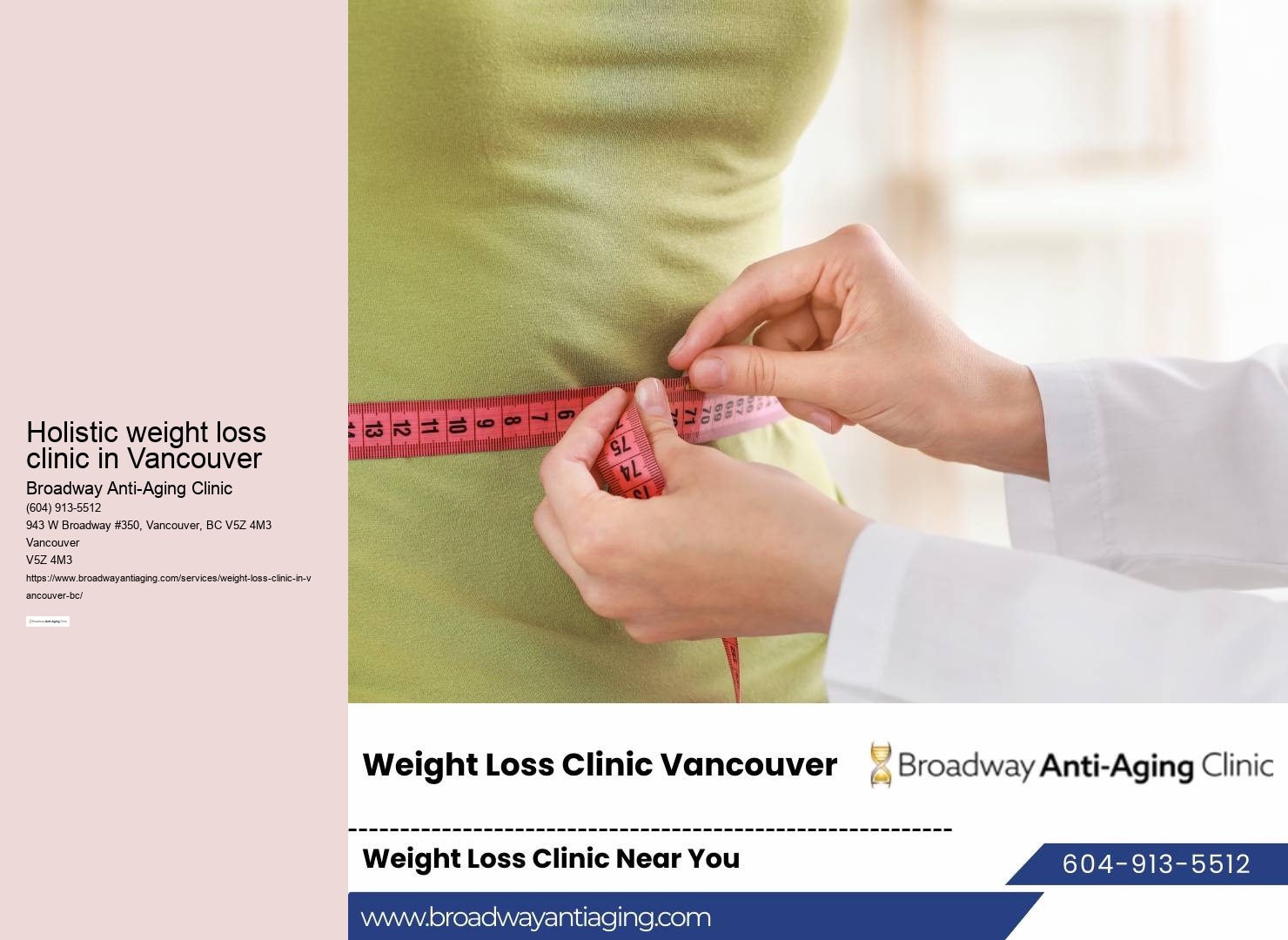 Vancouver's best weight control services
