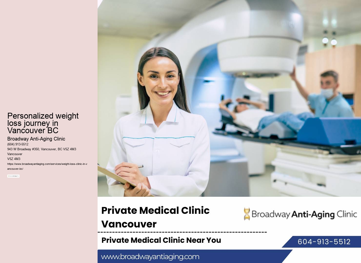 Comprehensive weight loss solutions Vancouver BC