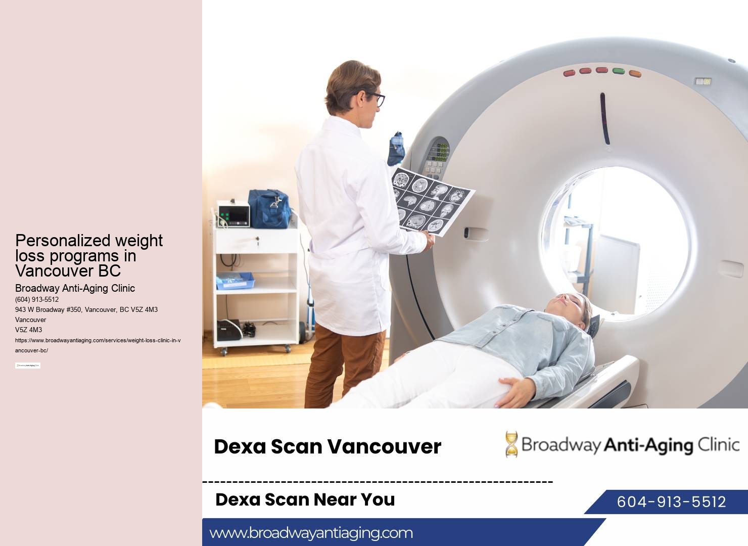 Vancouver's premier weight loss plans