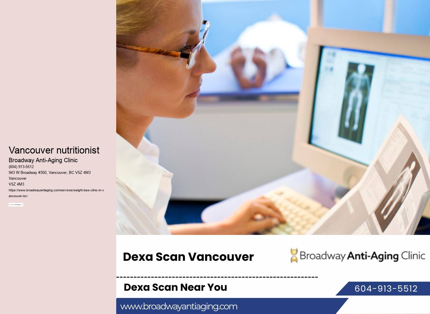 Personalized weight reduction in Vancouver