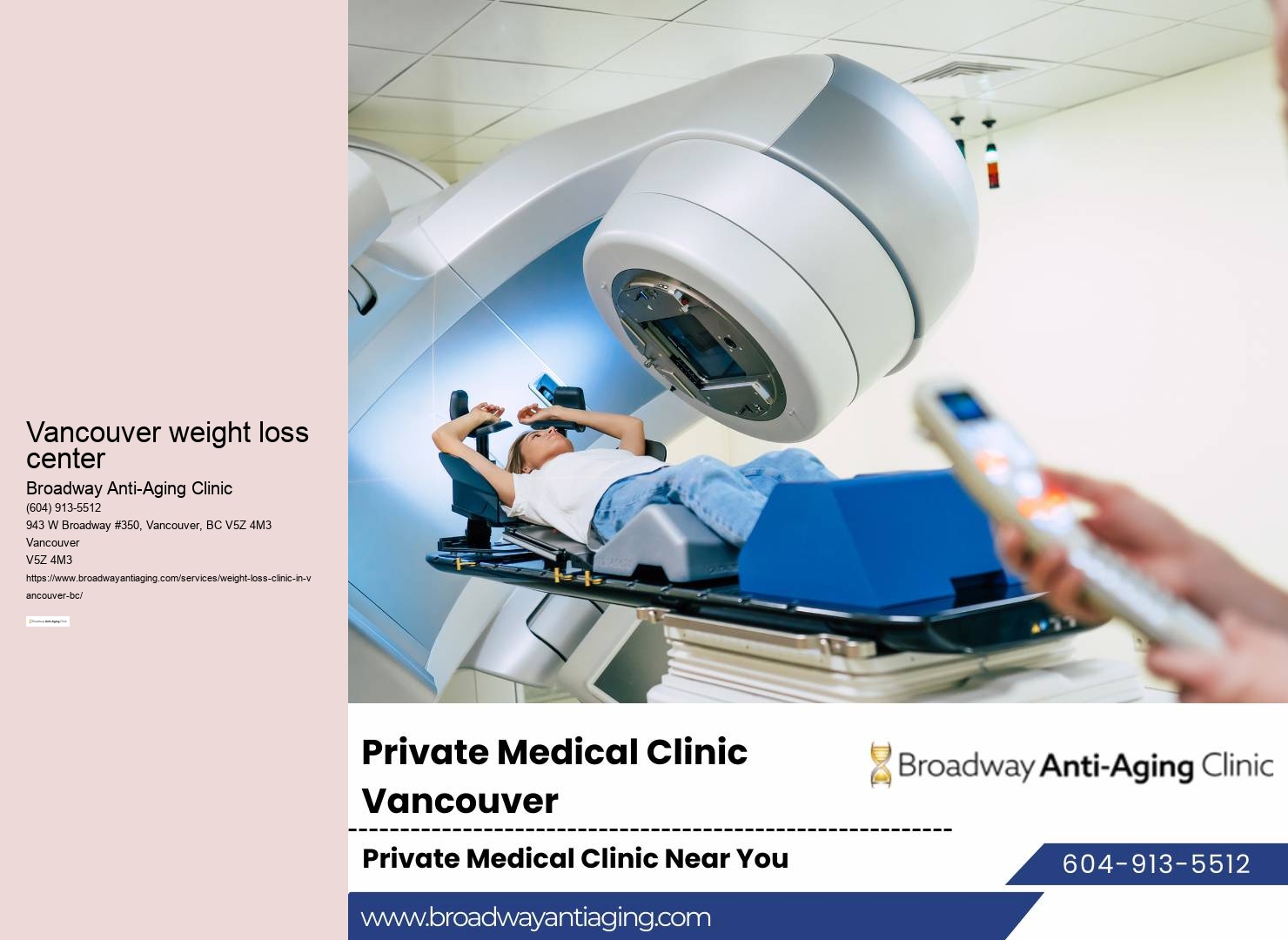 Vancouver BC personalized weight loss programs