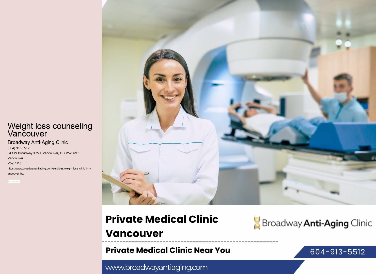 Health and Weight Loss Clinic in Vancouver