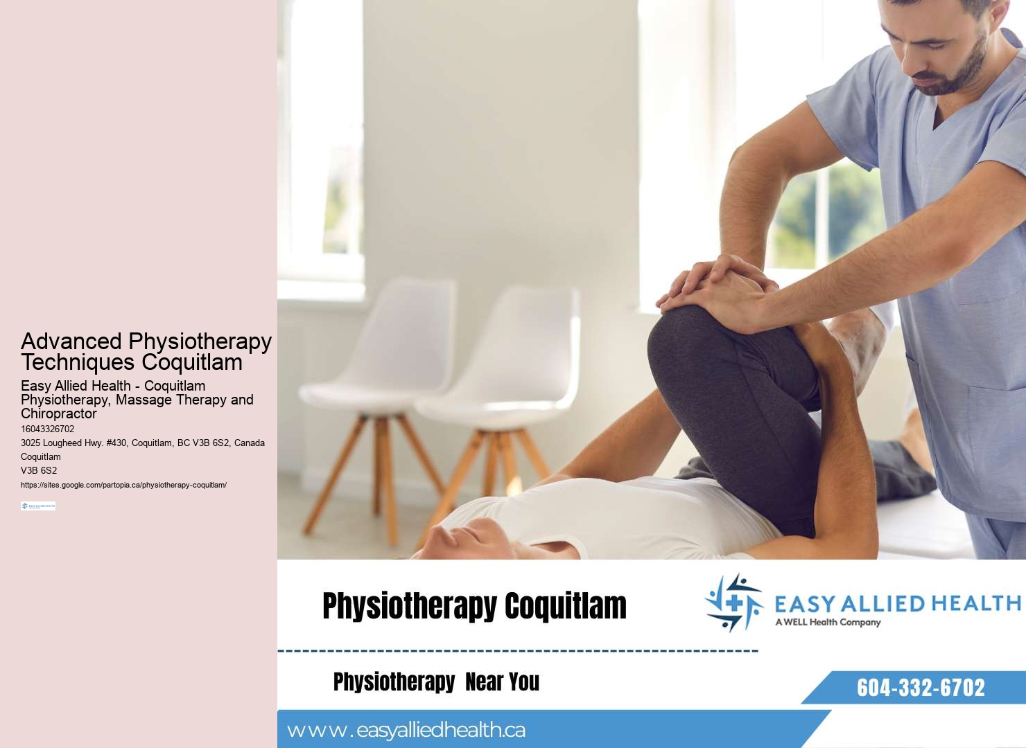 Customized rehabilitation programs Coquitlam BC