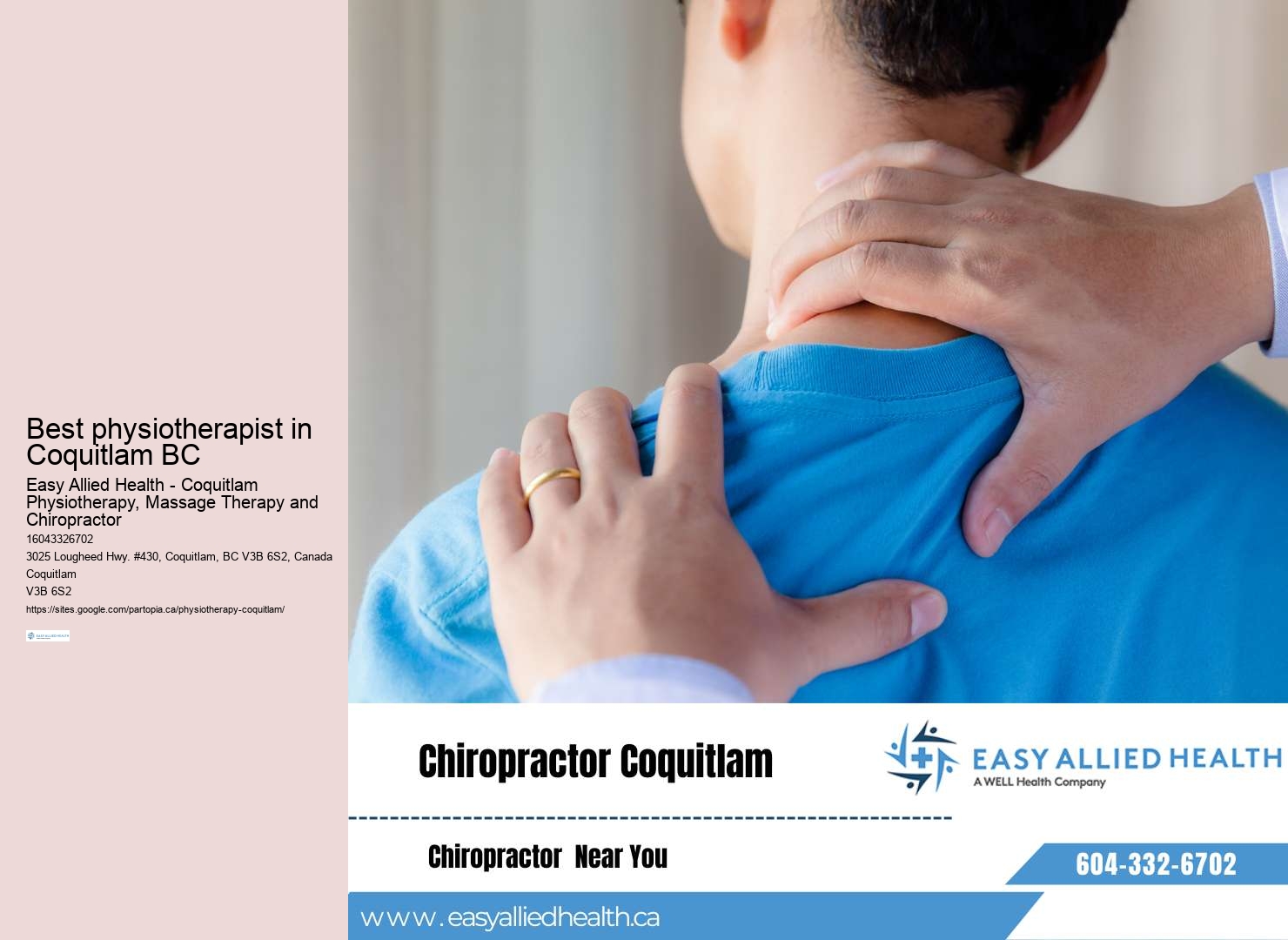 Trusted Coquitlam physiotherapy for sports injuries