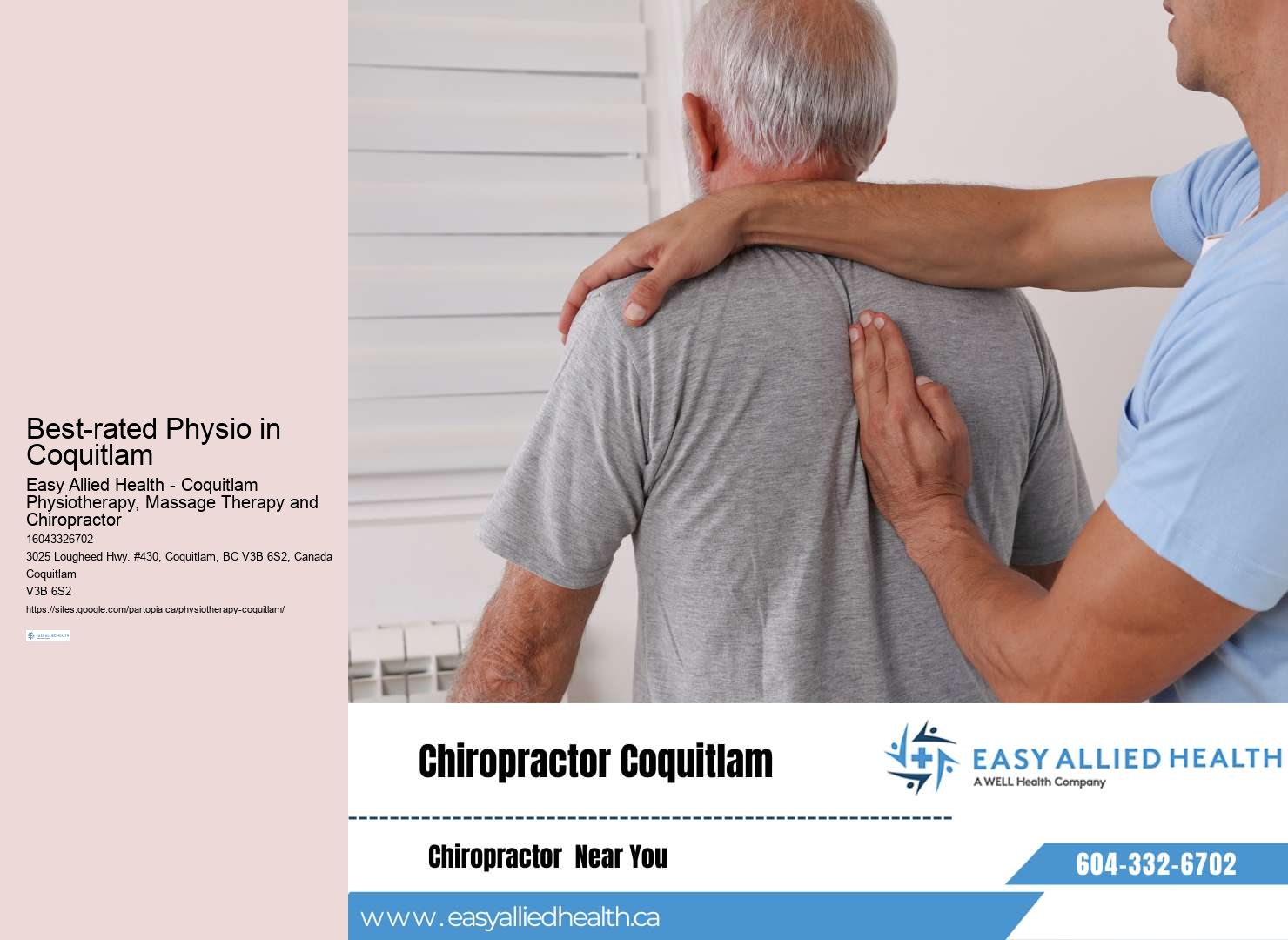 Expert physiotherapy care for all ages in Coquitlam