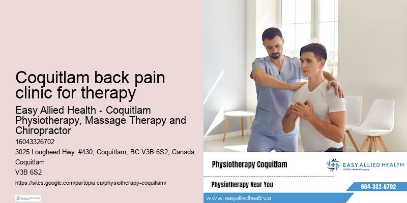 Coquitlam back pain clinic for therapy