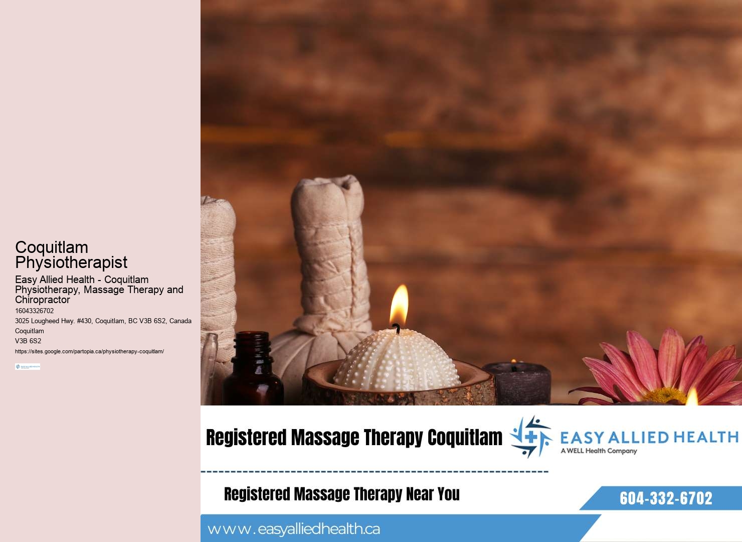Sports injury therapy in Coquitlam