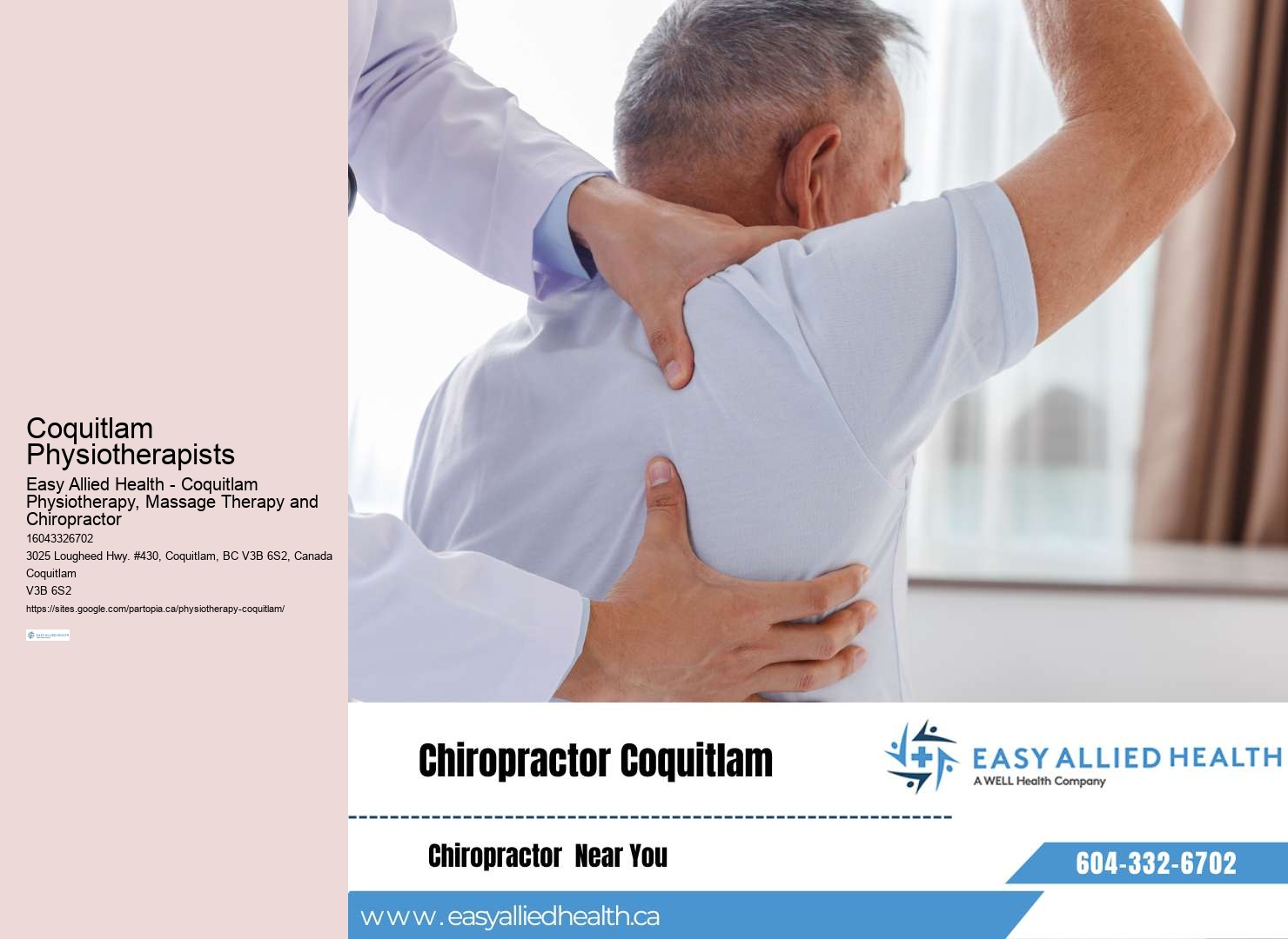 Expert Physiotherapy in Coquitlam