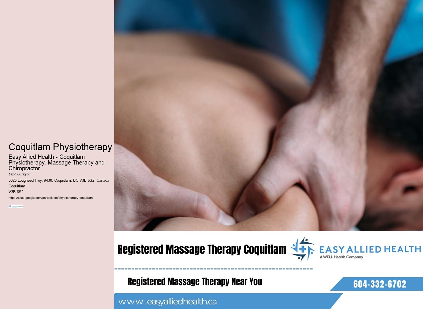 Personalized chronic pain management solutions Coquitlam