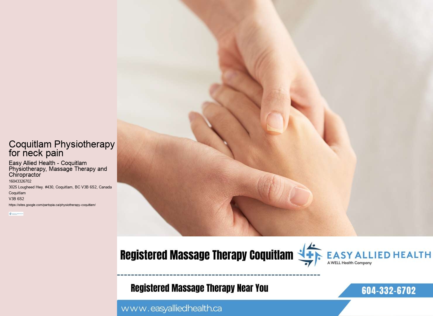Physio near Coquitlam