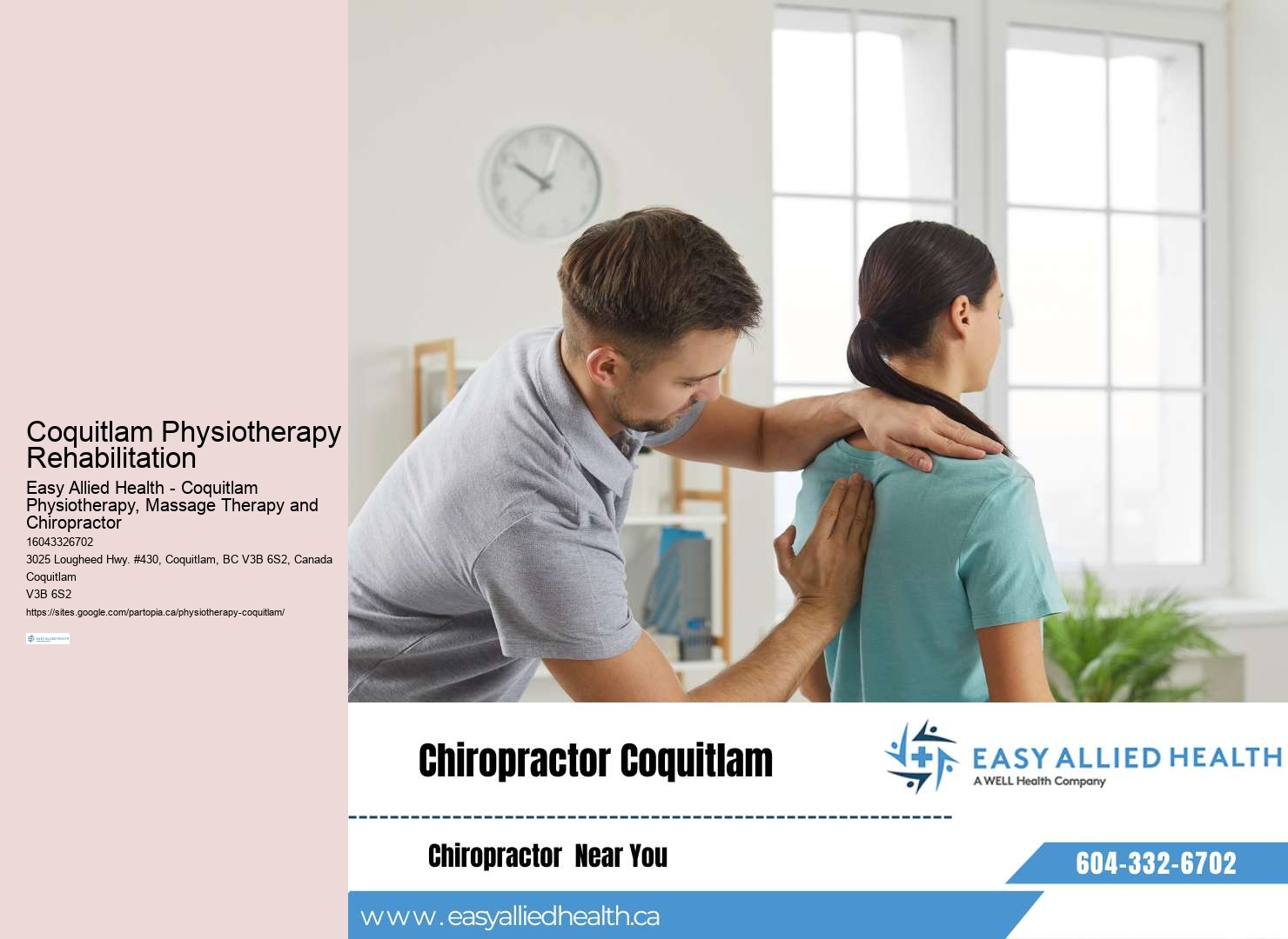 Effective pain relief solutions Coquitlam