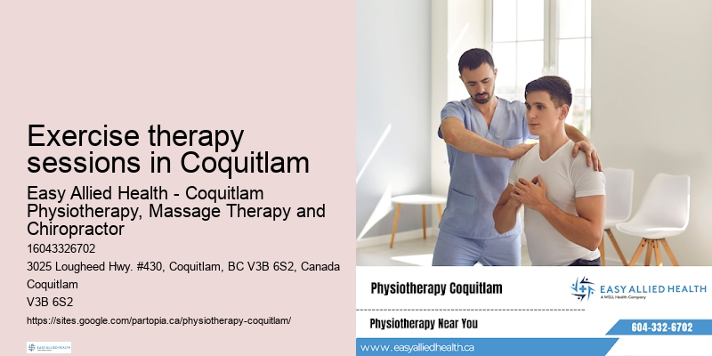 Exercise therapy sessions in Coquitlam