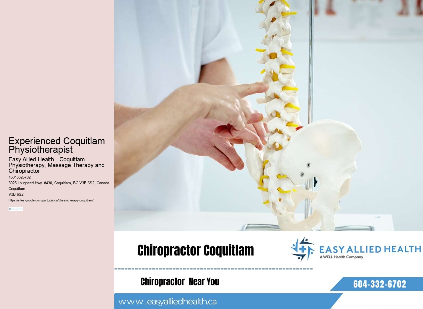 Leading private physiotherapy in Coquitlam