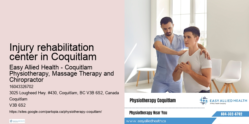 Injury rehabilitation center in Coquitlam
