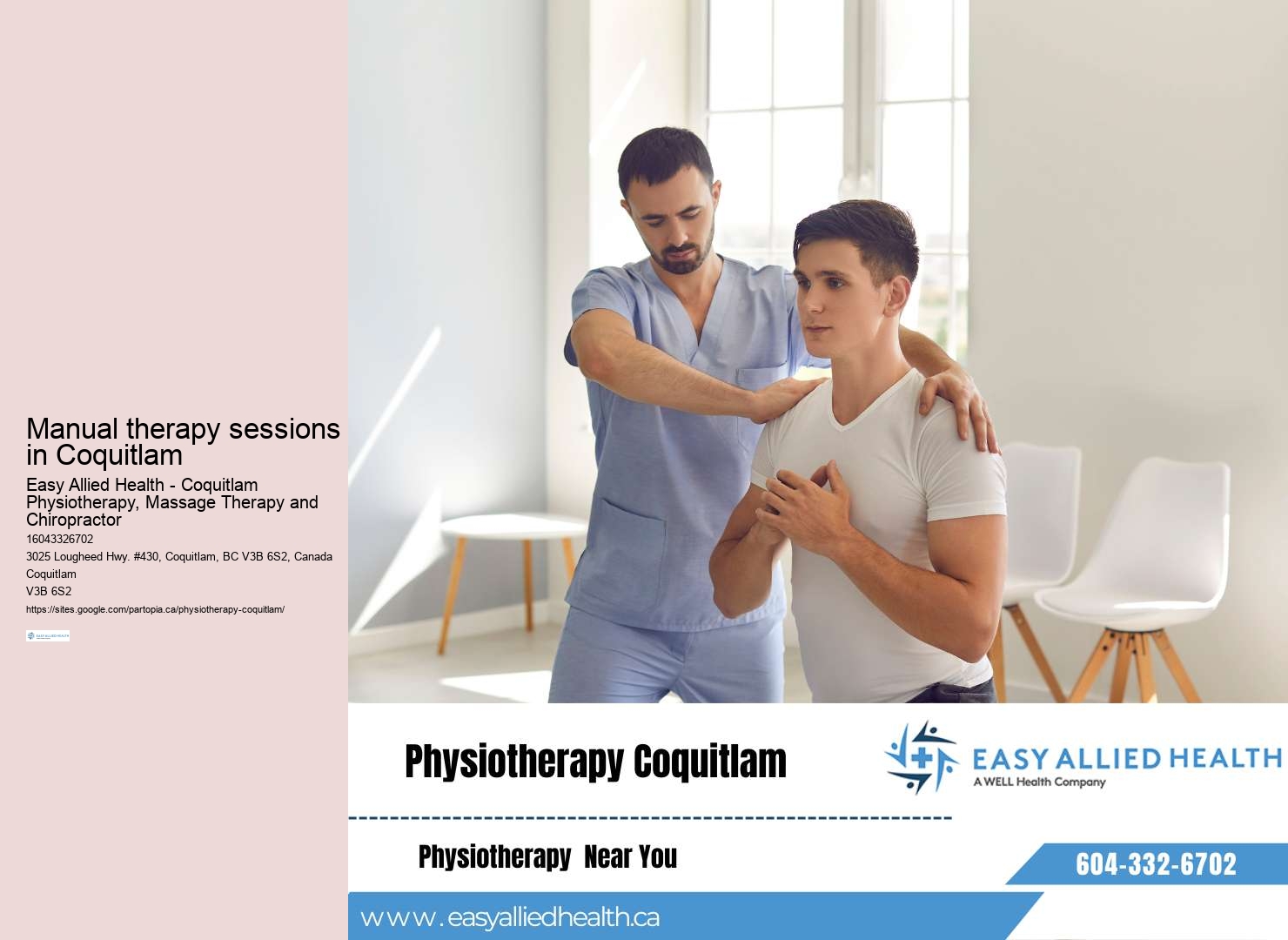 Coquitlam Physiotherapy specialist
