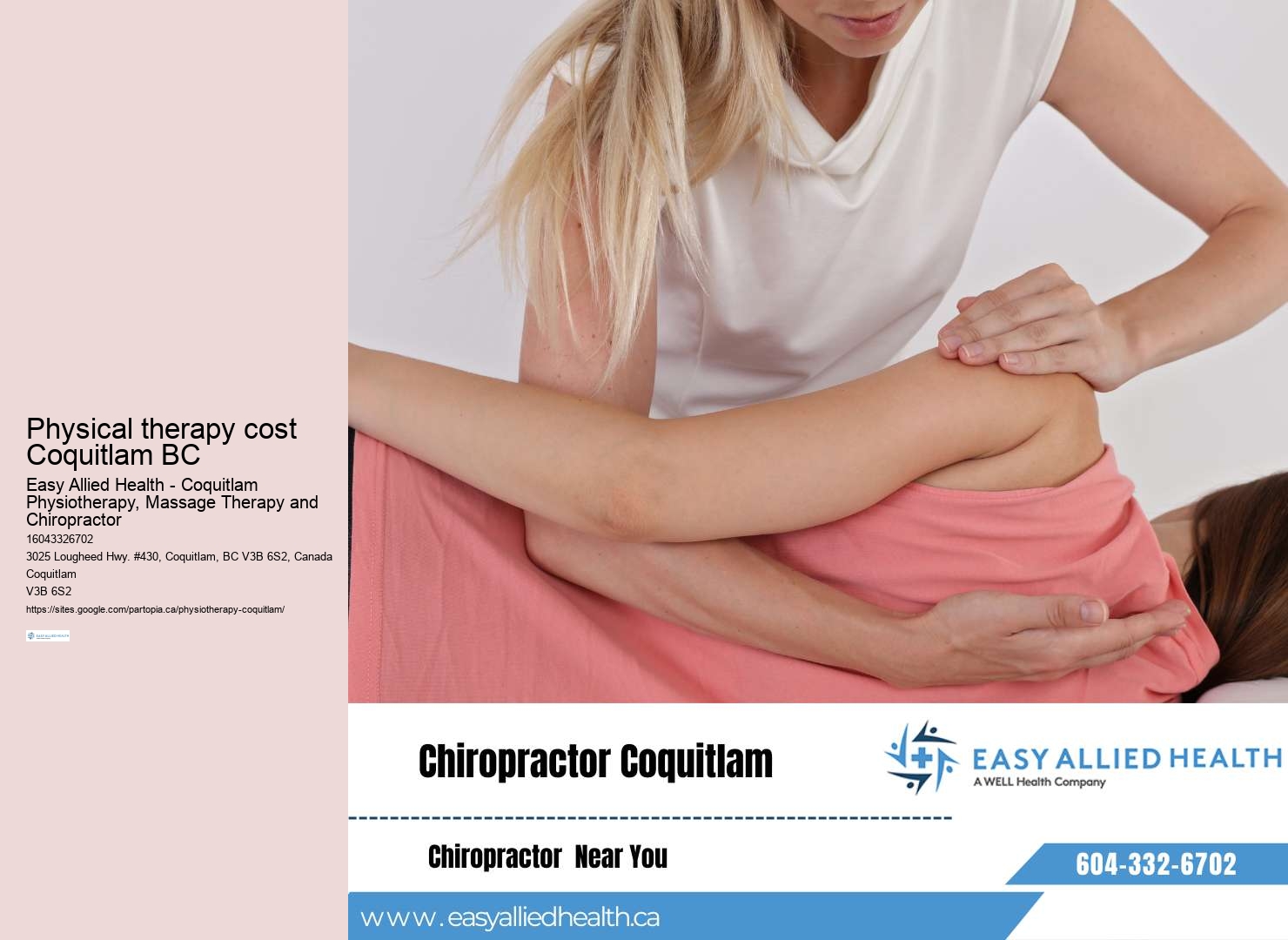 Balance and proprioception training Coquitlam