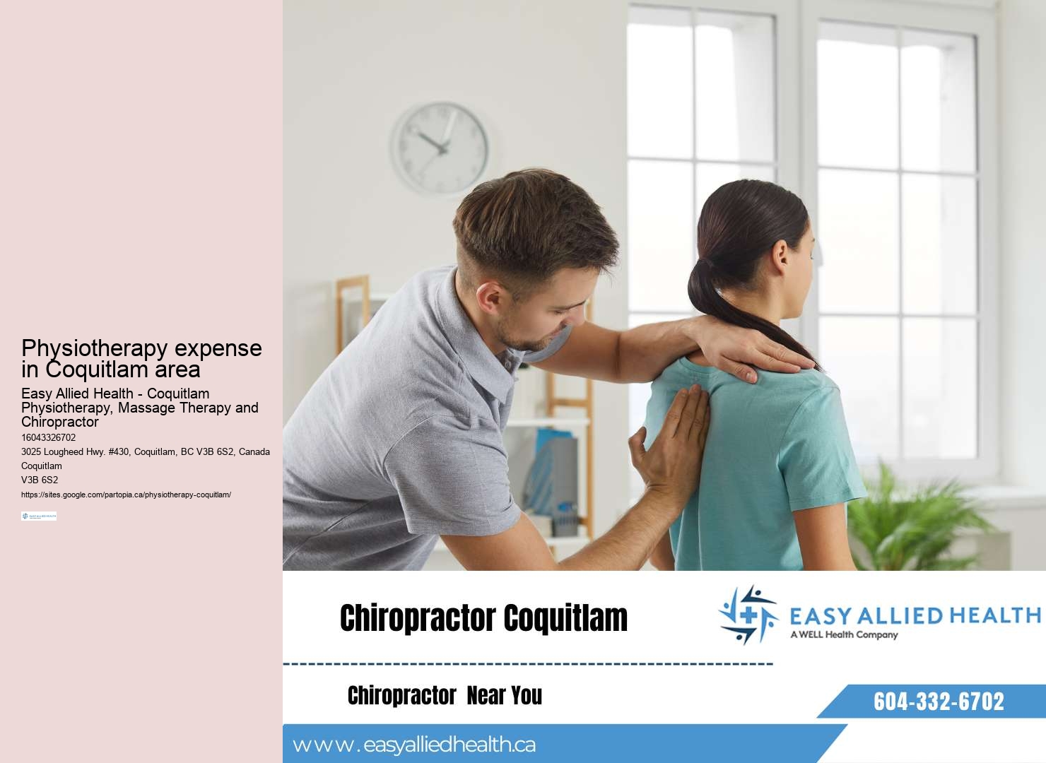 Top-rated Physiotherapy Coquitlam