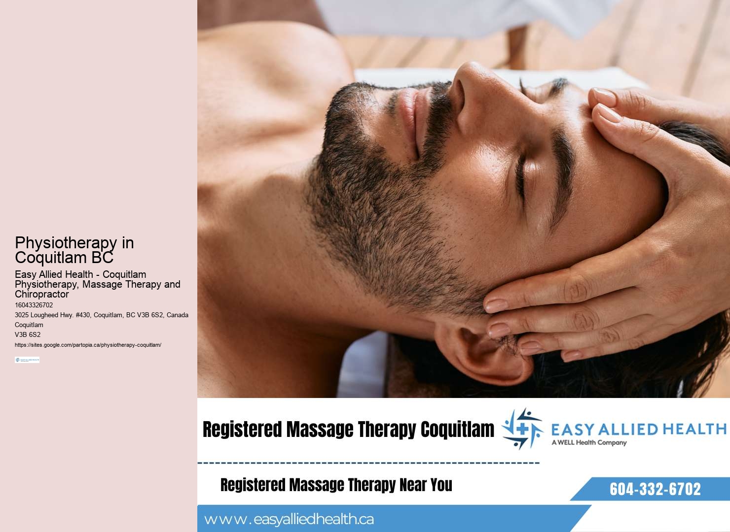 Coquitlam pain clinic for physiotherapy