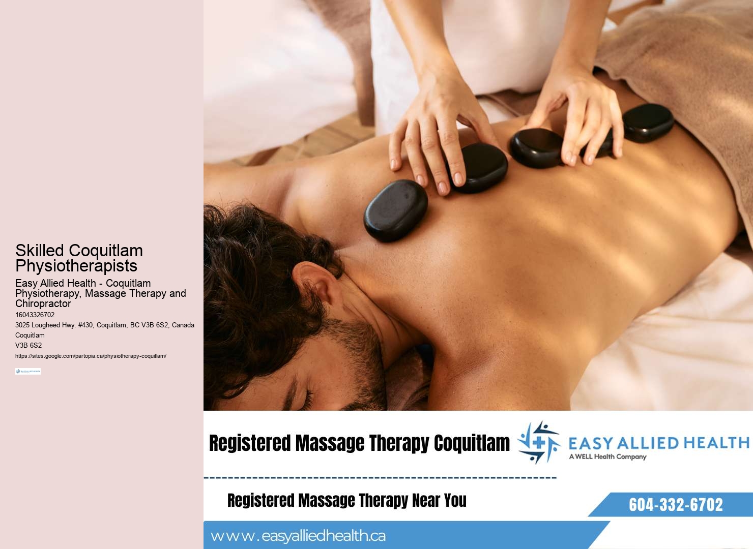 Private Physiotherapy Coquitlam