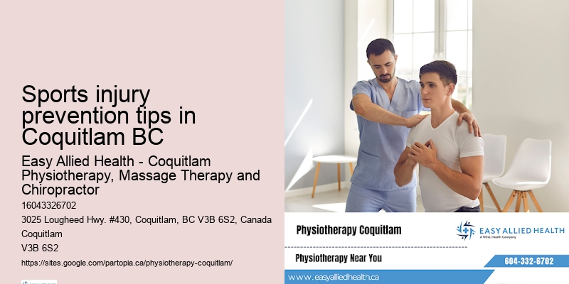 Sports injury prevention tips in Coquitlam BC