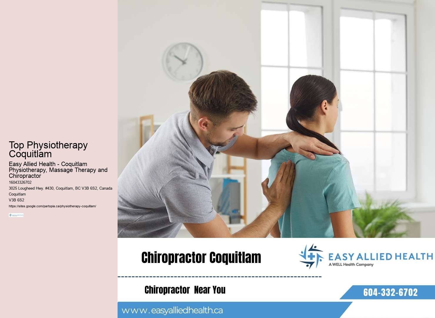 Dynamic active rehabilitation programs Coquitlam