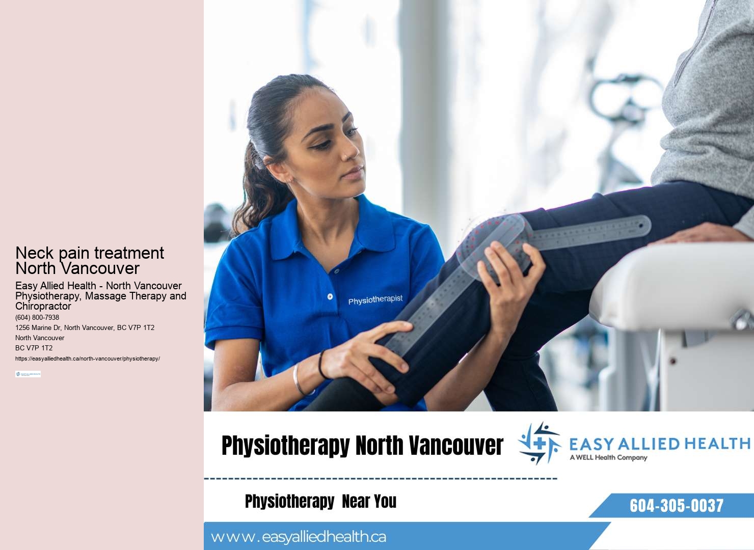 Effective Injury Rehabilitation Physiotherapy North Vancouver