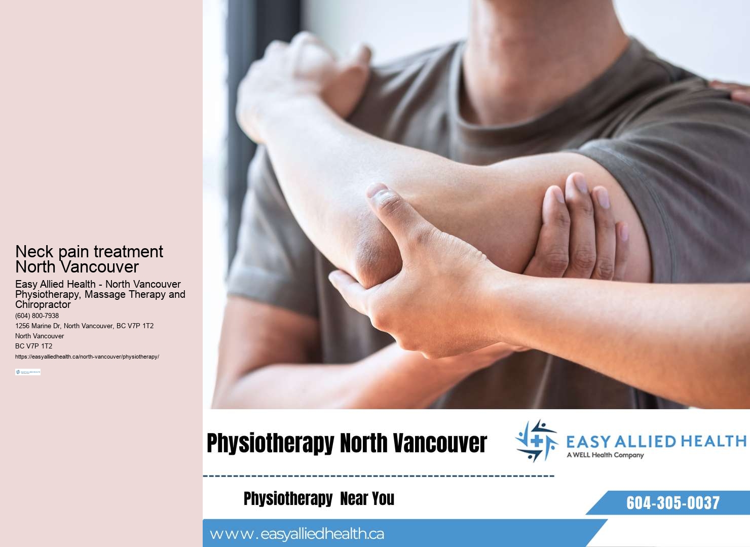 Posture correction solutions in North Vancouver