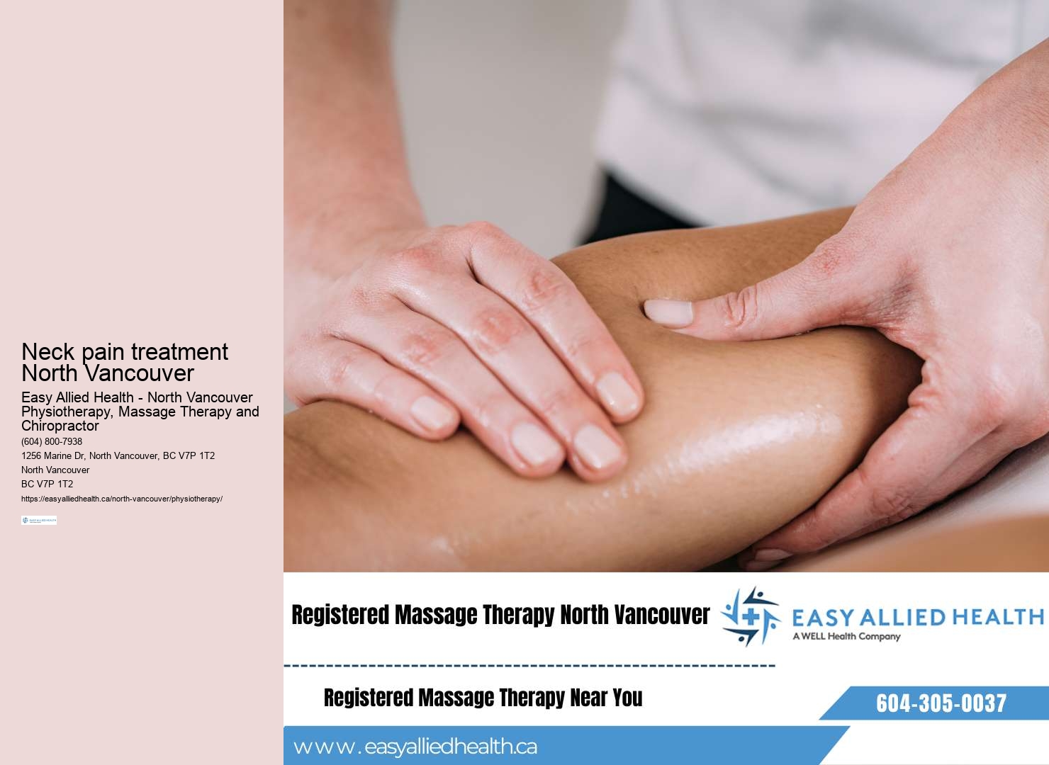 Massage Therapy North Vancouver