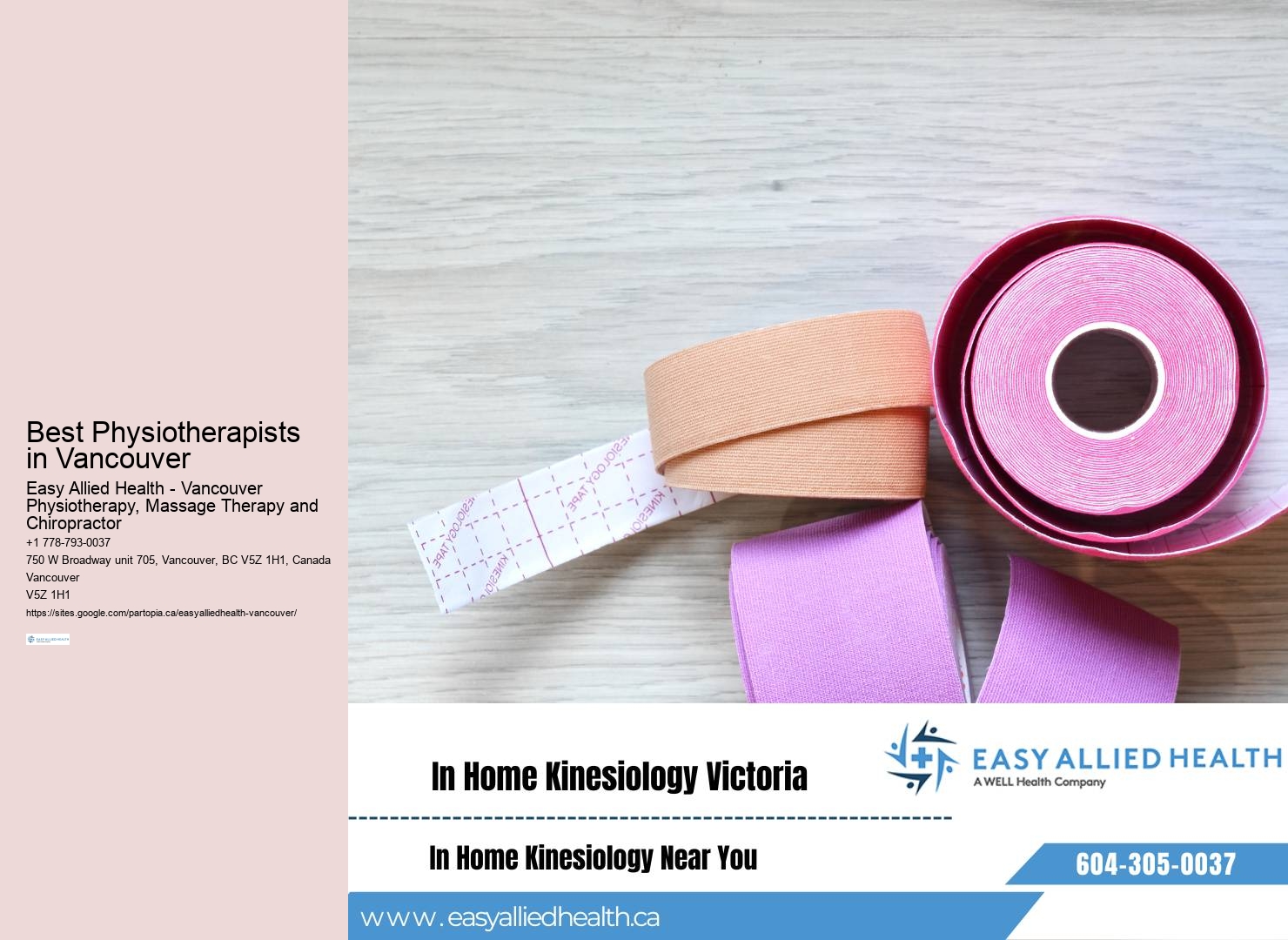Physiotherapy Availability Vancouver