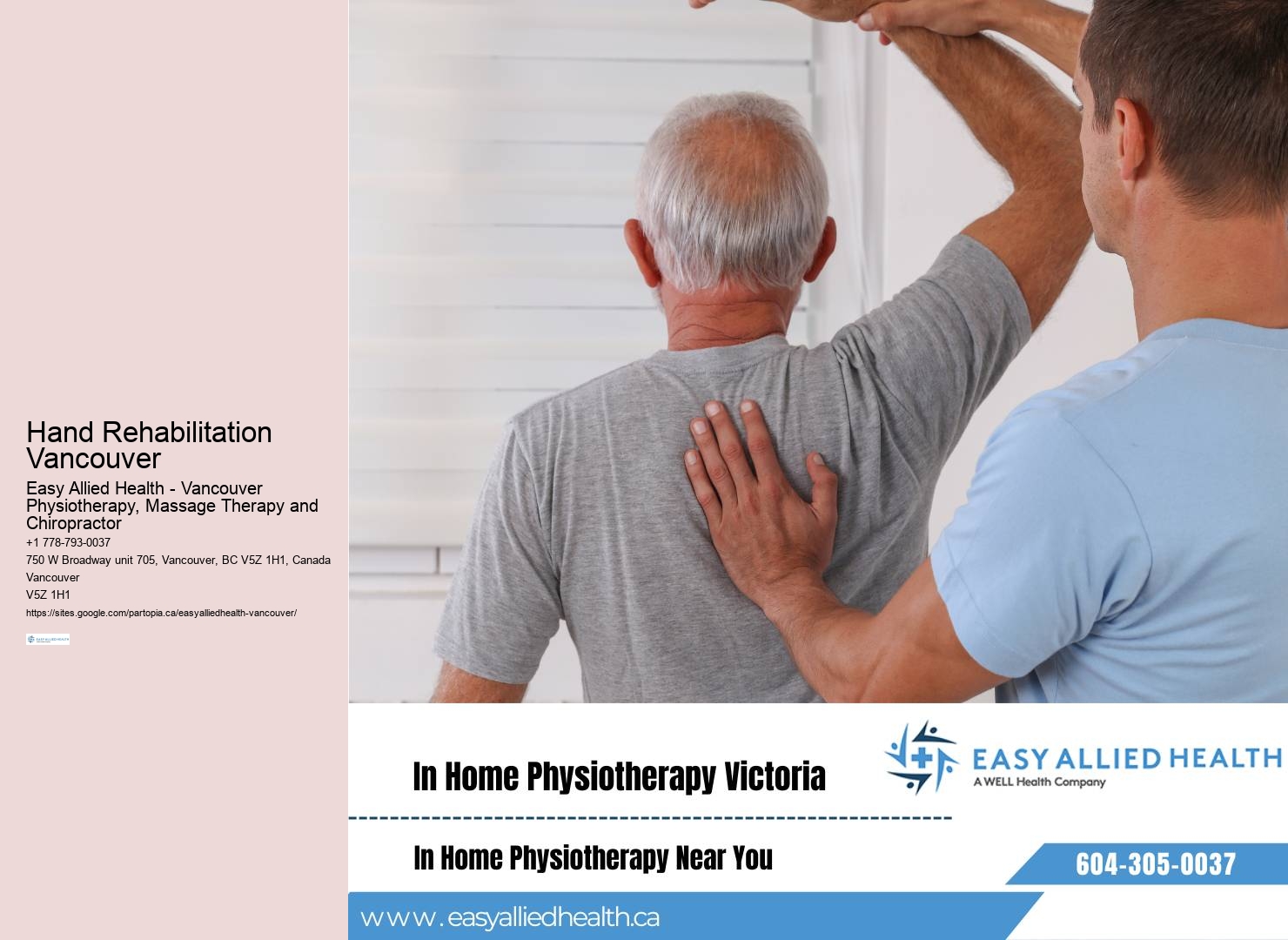 Hand Rehabilitation Vancouver