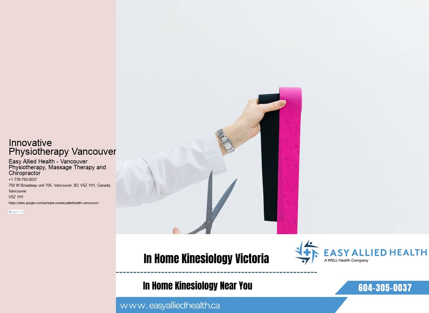 Joint mobilization physiotherapy Vancouver