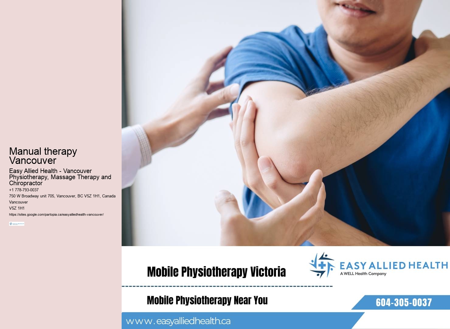 Post-operative physiotherapy exercises Vancouver