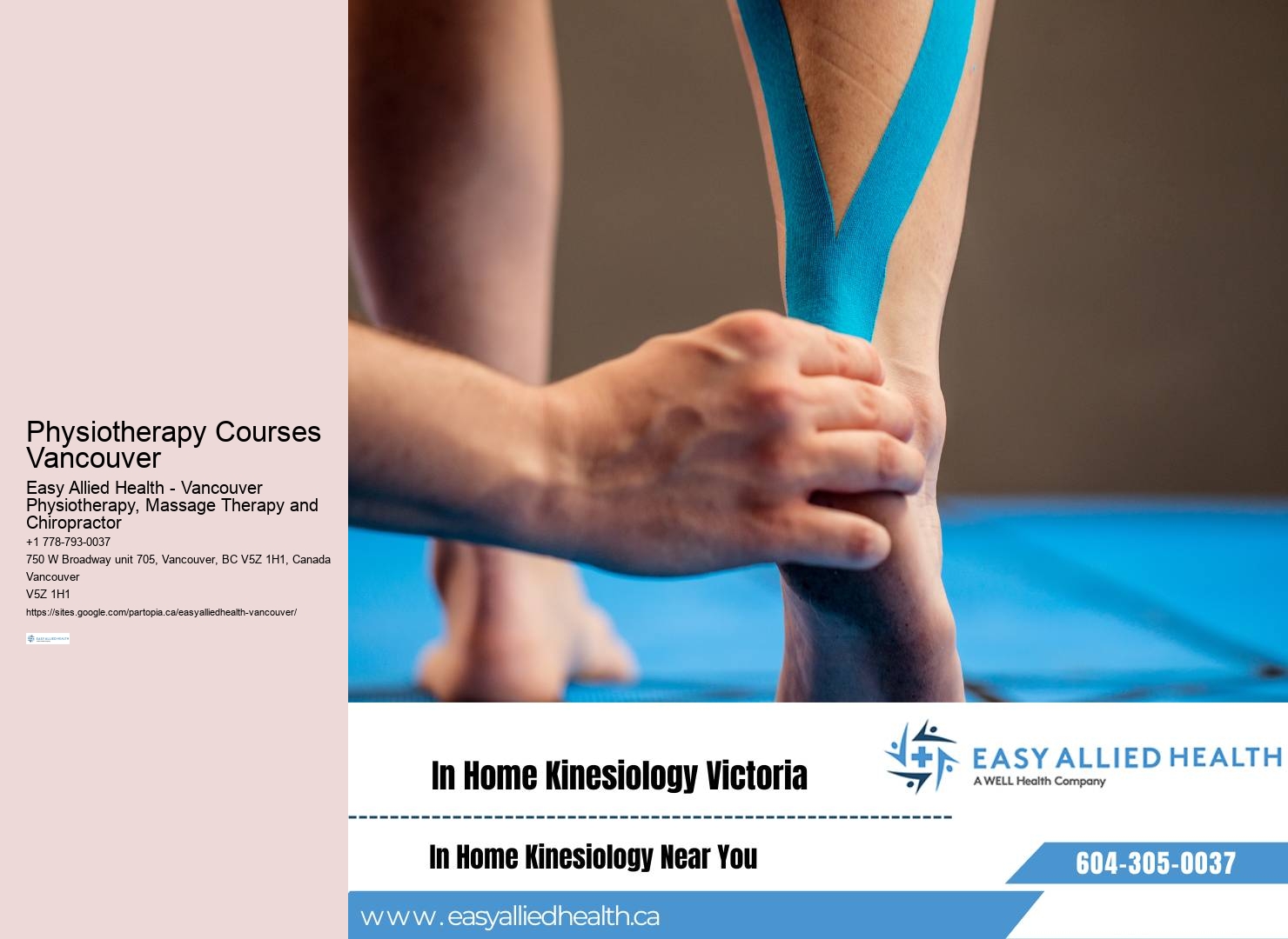 Exercise therapy Vancouver