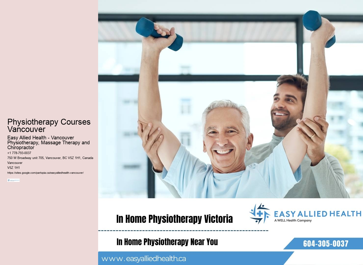 Neurological physiotherapy Vancouver