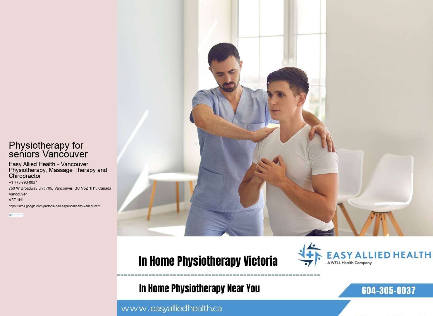 Physiotherapy for chronic illnesses Vancouver