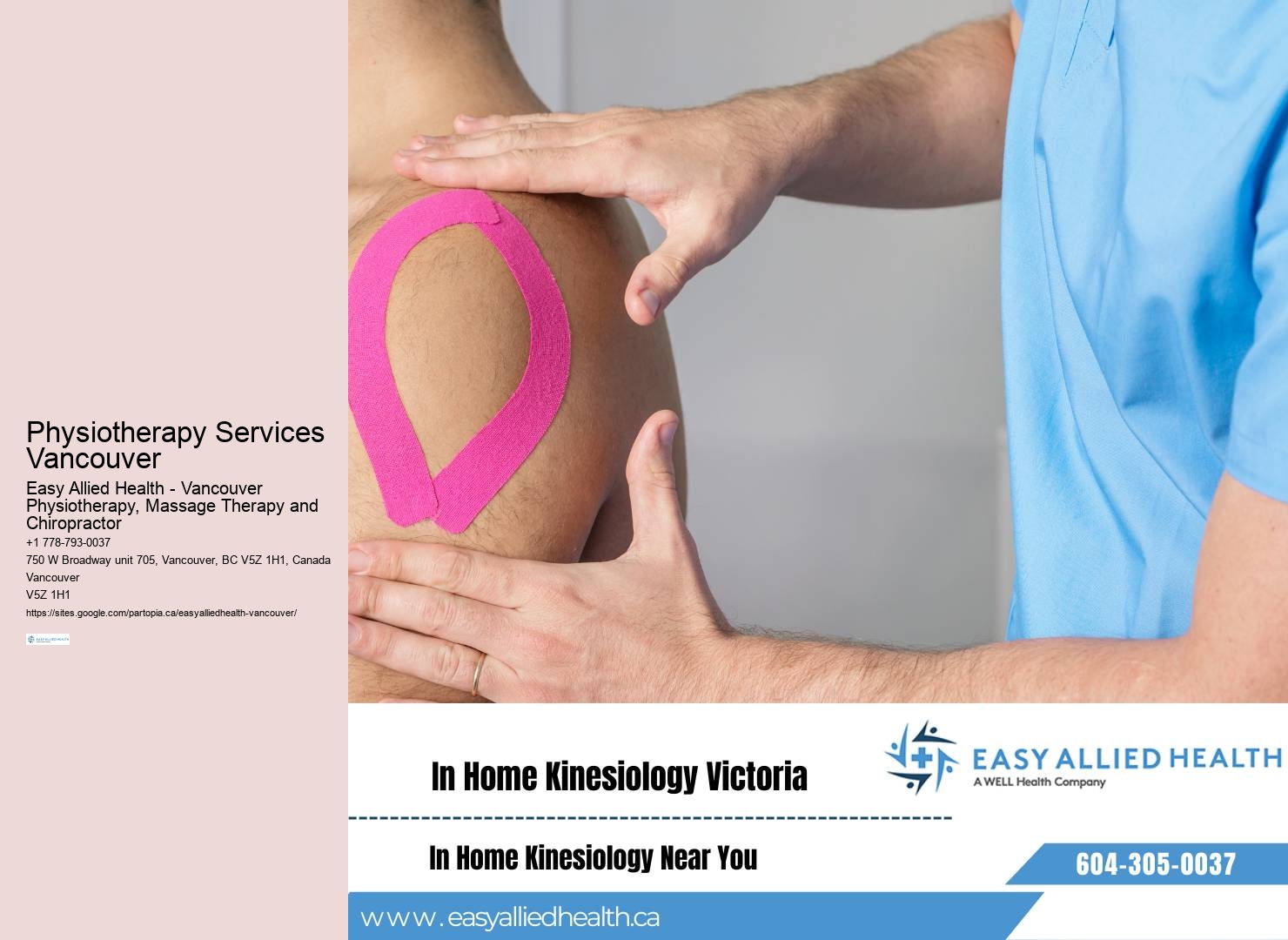 Affordable physiotherapy Vancouver rates