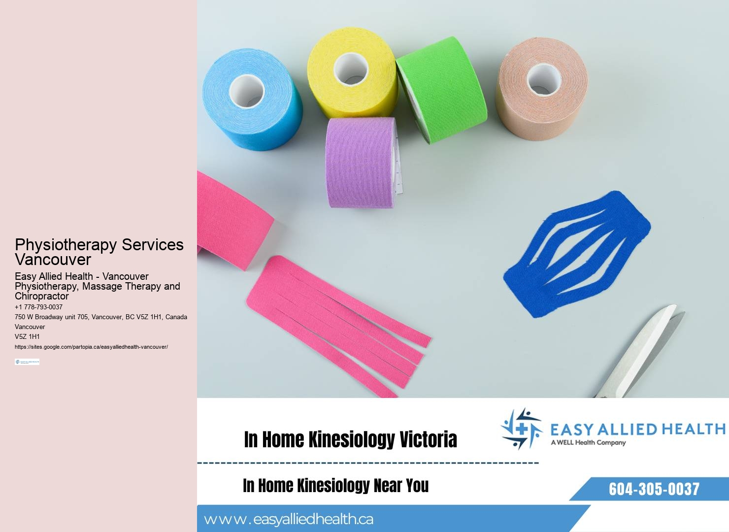 Vancouver Physiotherapy Recommendations