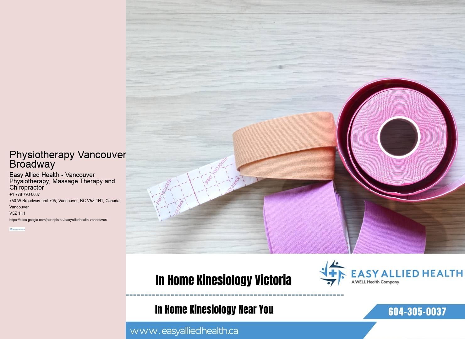 Postural correction physiotherapy Vancouver