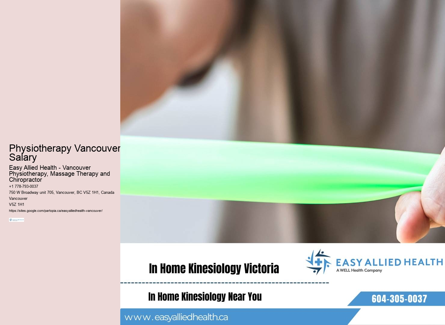 Physiotherapy Workshops Vancouver