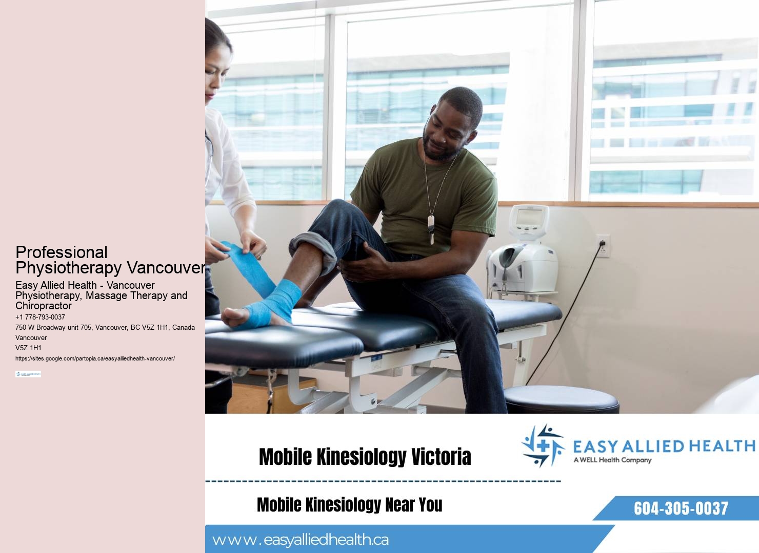 Vancouver BC Physiotherapy