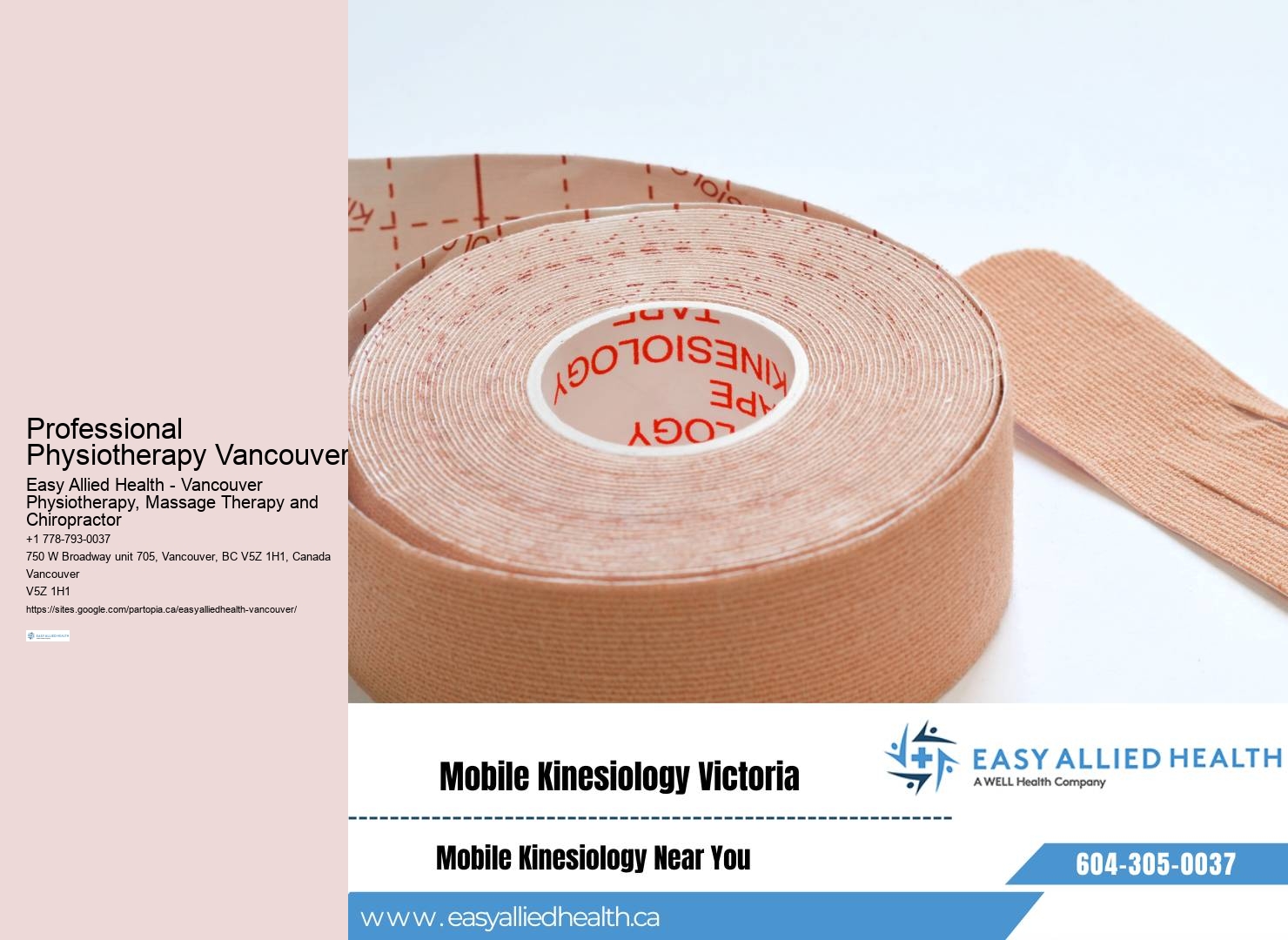 Home physiotherapy exercises Vancouver