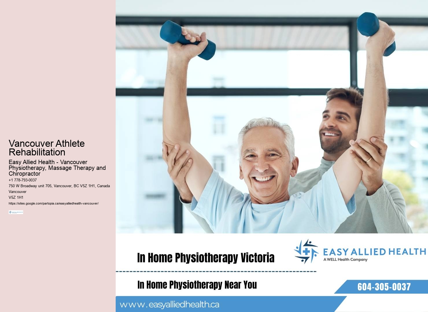 Knee Physiotherapy Recovery Vancouver