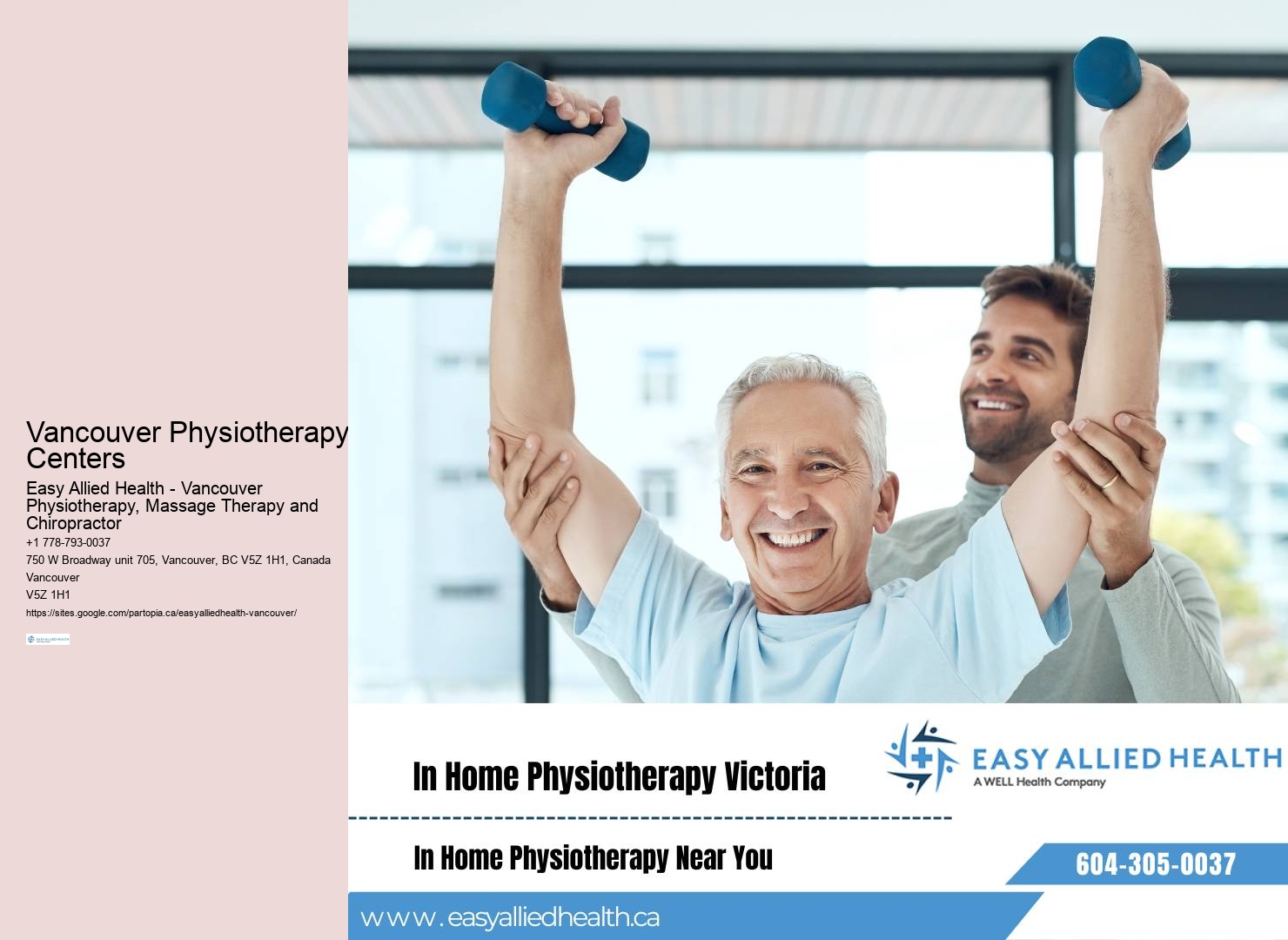 Find Local Physiotherapist Vancouver