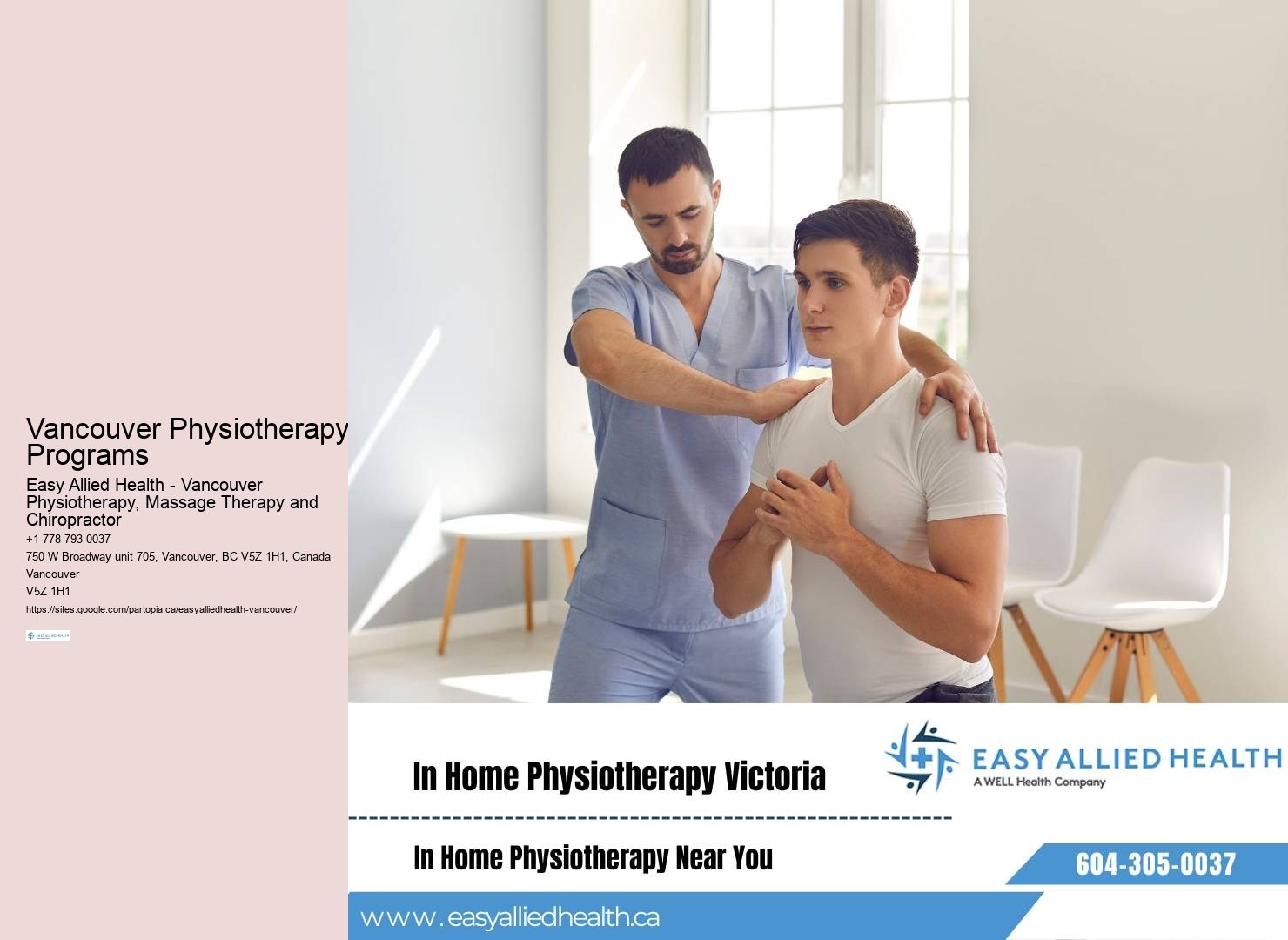 Downtown Vancouver Physiotherapy Centers