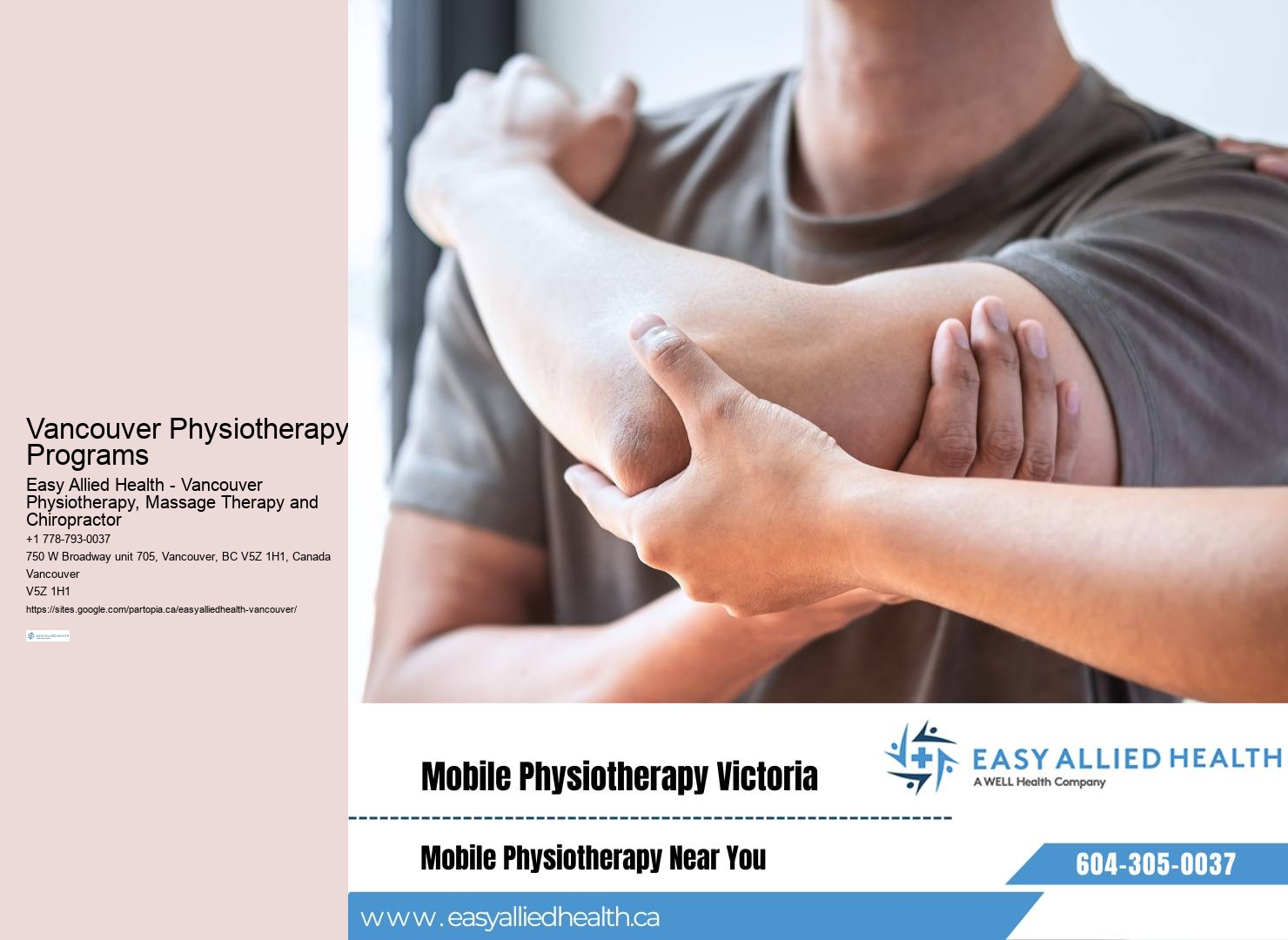 Physiotherapy Community Vancouver