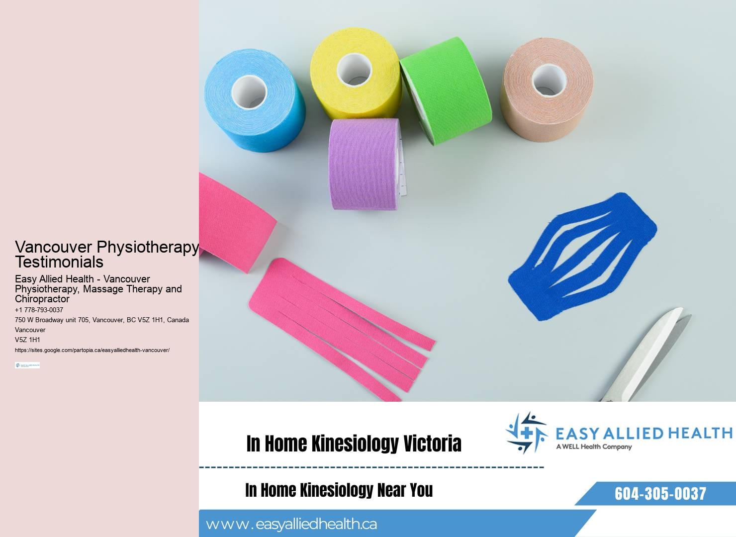Experienced physiotherapists in Vancouver