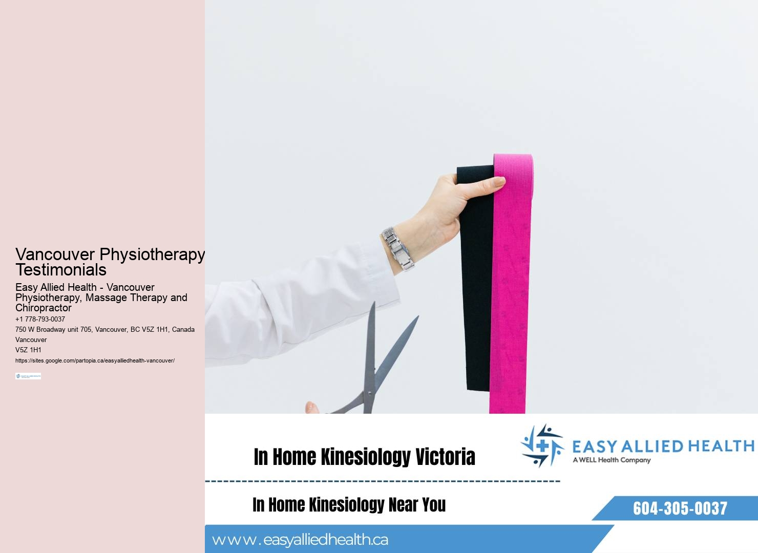 Shoulder surgery physiotherapy Vancouver
